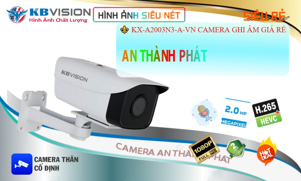Camera Giám Sát KX-A2003N3-A-VN KBvision Giá Rẻ