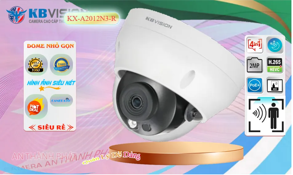 KX-A2012N3-R sắc nét KBvision
