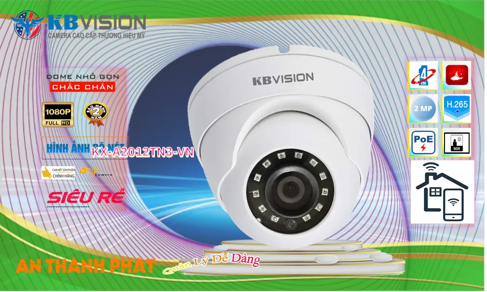 ➠ KX-A2012TN3-VN sắc nét KBvision ➠ KX-A2012TN3-VN sắc nét KBvision