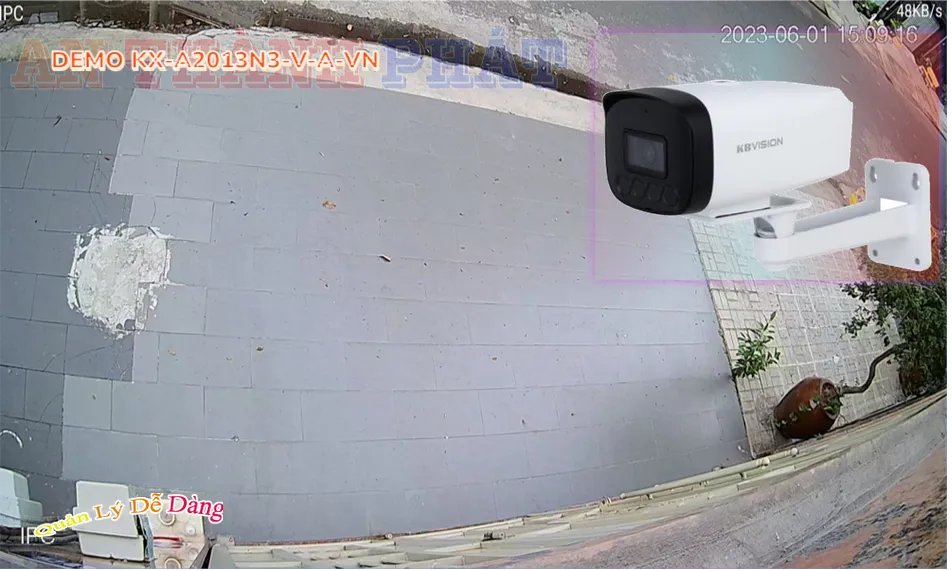 KX-A2013N3-V-A-VN sắc nét KBvision KX-A2013N3-V-A-VN sắc nét KBvision