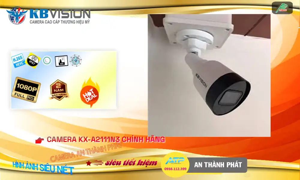 KX-A2111N3 sắc nét KBvision
