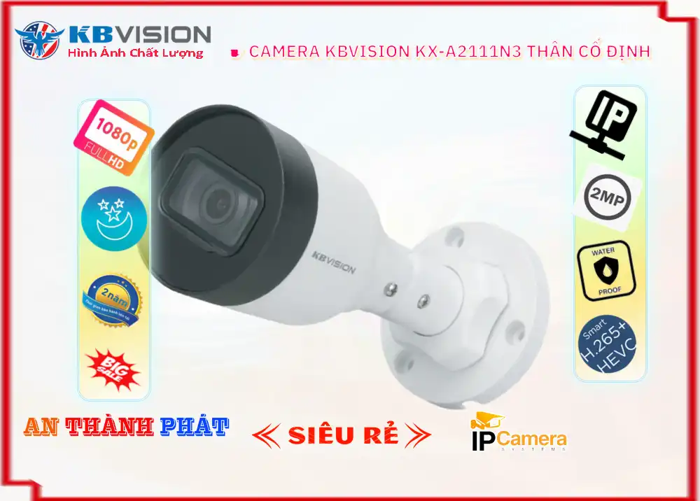 KX-A2111N3 sắc nét KBvision