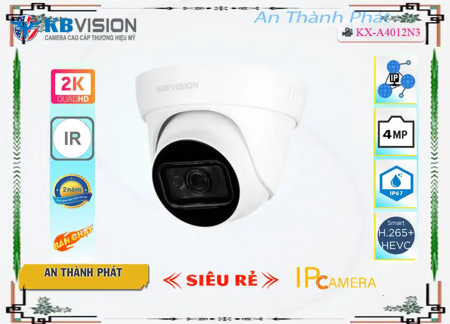 KX-A4012N3 sắc nét KBvision