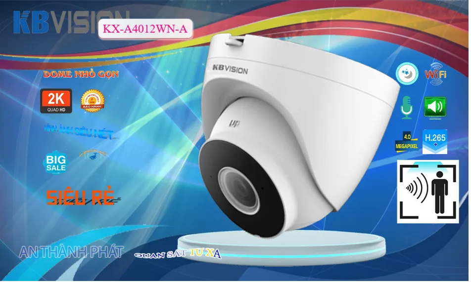 KX-A4012WN-A sắc nét KBvision KX-A4012WN-A sắc nét KBvision