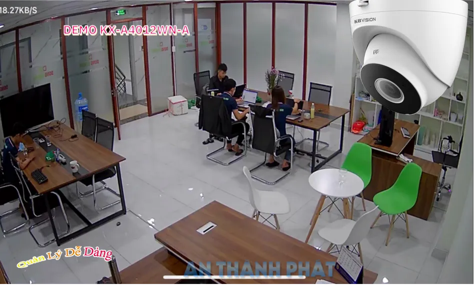 KX-A4012WN-A sắc nét KBvision KX-A4012WN-A sắc nét KBvision