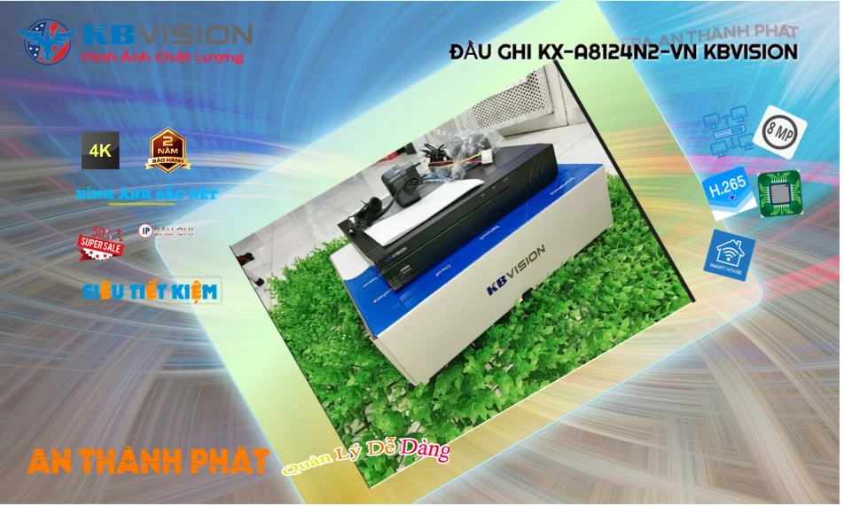 KX-A8124N2-VN sắc nét KBvision