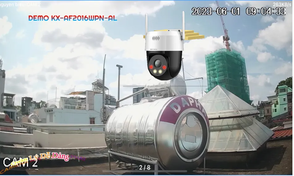 KX-AF2016WPN-AL sắc nét KBvision KX-AF2016WPN-AL sắc nét KBvision