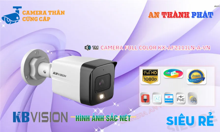 Camera Chính Hãng KBvision KX-AF2111LN-A-VN