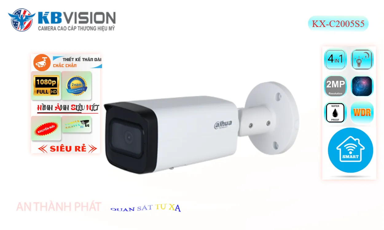 KX-C2005S5 sắc nét KBvision