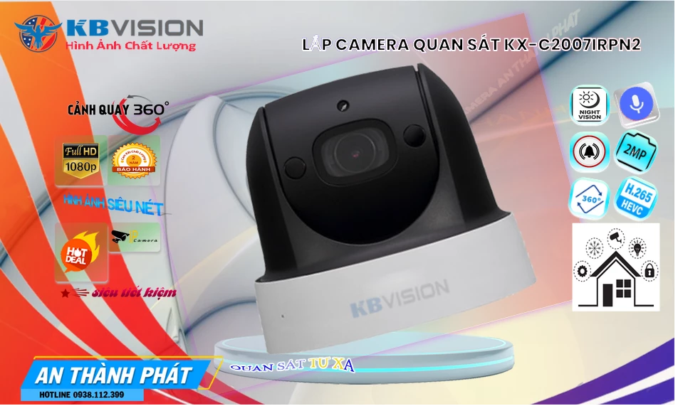 KX-C2007IRPN2 sắc nét KBvision