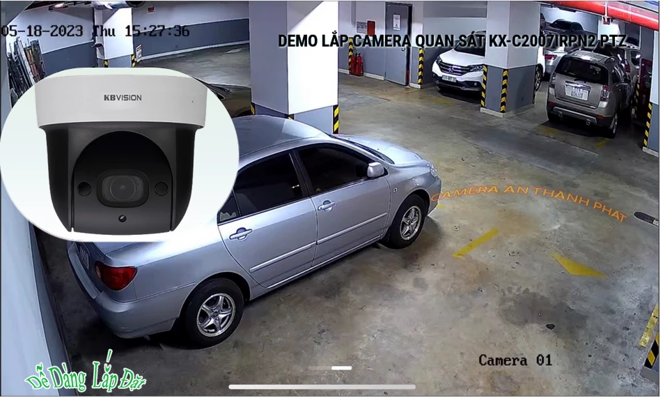 KX-C2007IRPN2 sắc nét KBvision