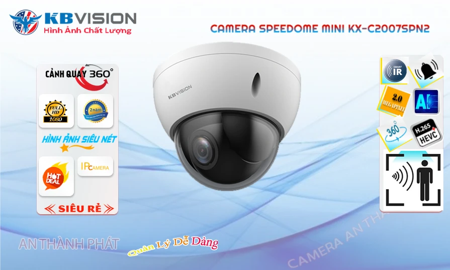 KX-C2007sPN2 sắc nét KBvision KX-C2007sPN2 sắc nét KBvision