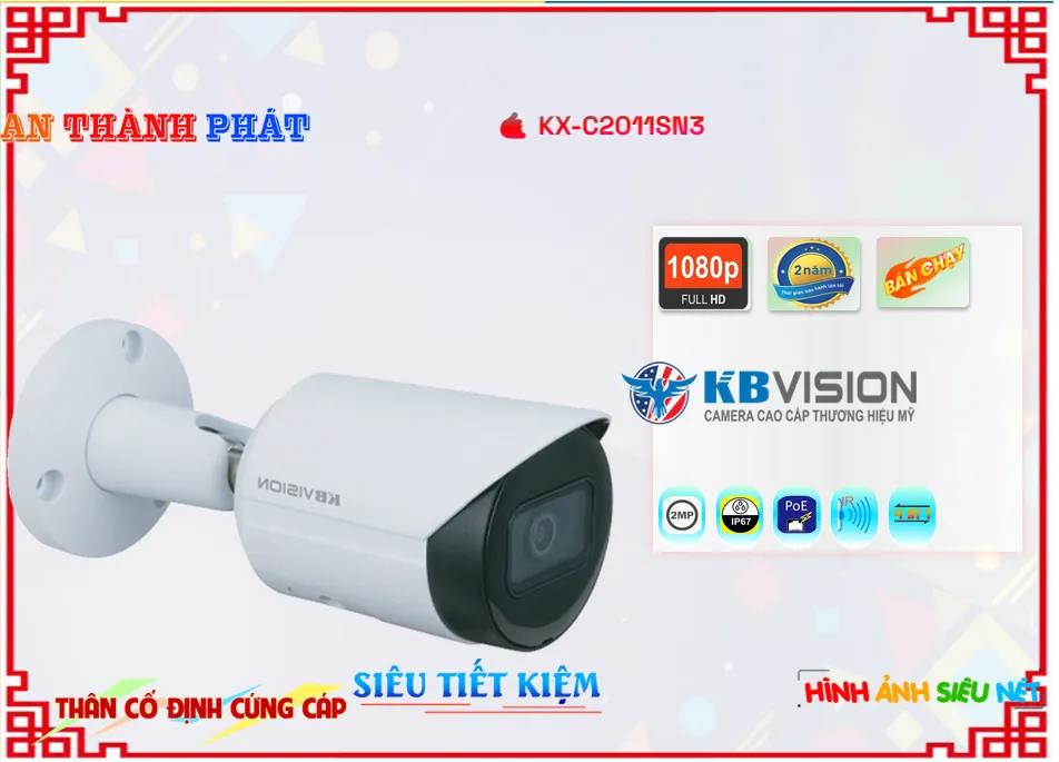 KX-C2011SN3 sắc nét KBvision