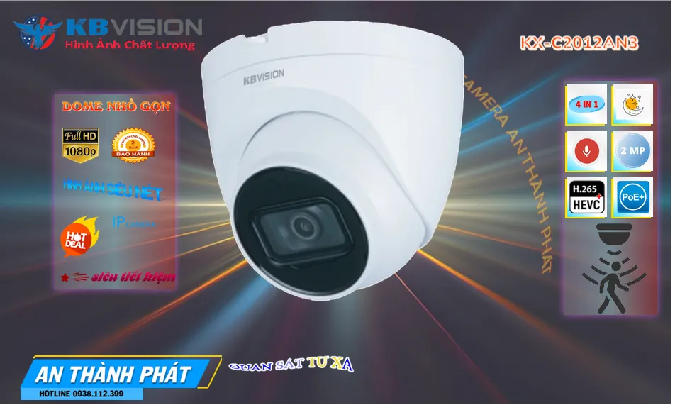 KX-C2012AN3 sắc nét KBvision