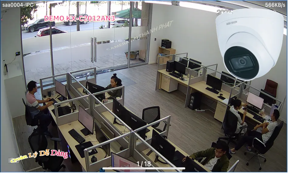 KX-C2012AN3 sắc nét KBvision