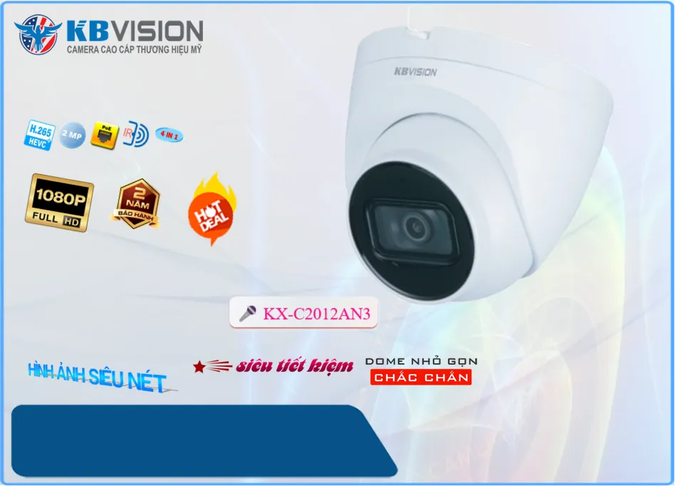 KX-C2012AN3 sắc nét KBvision