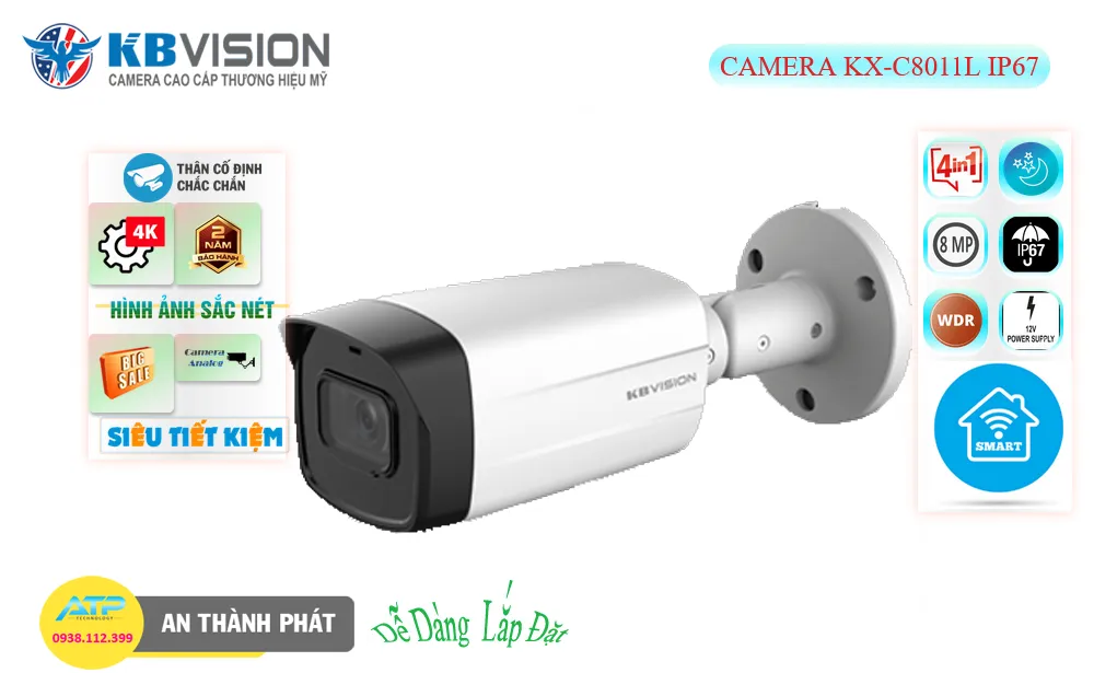 KX-C8011L sắc nét KBvision