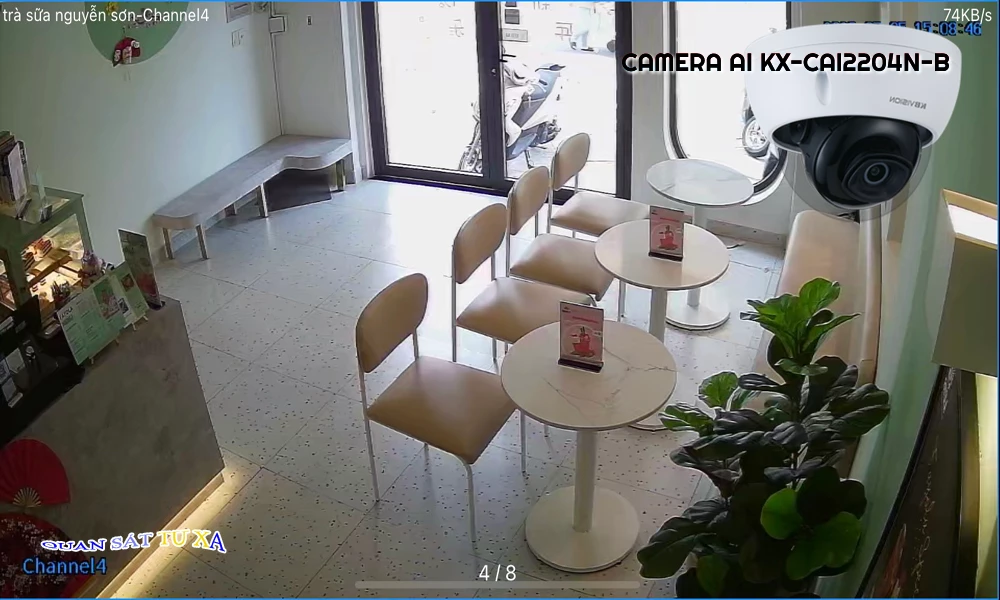 KX-CAi2204N-B sắc nét KBvision