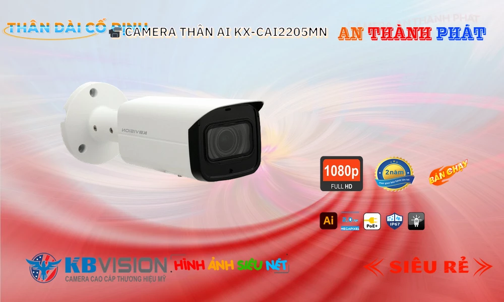 KX-CAi2205MN sắc nét KBvision