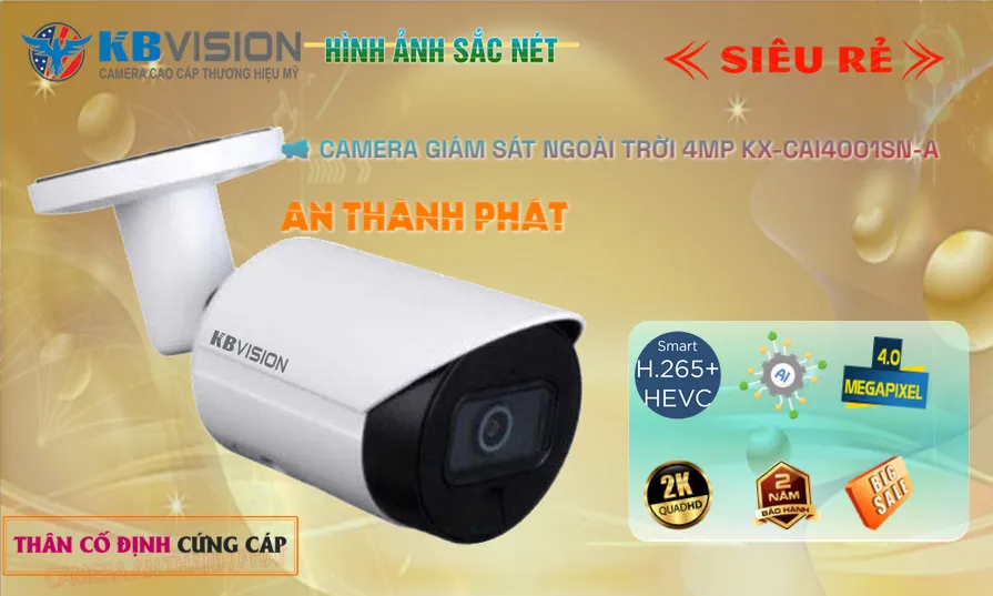 KX-CAi4001SN-A Camera KBvision Giá tốt KX-CAi4001SN-A Camera KBvision Giá tốt