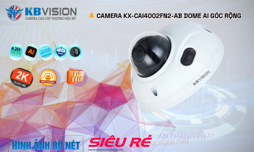 KX-CAi4002FN2-AB sắc nét KBvision