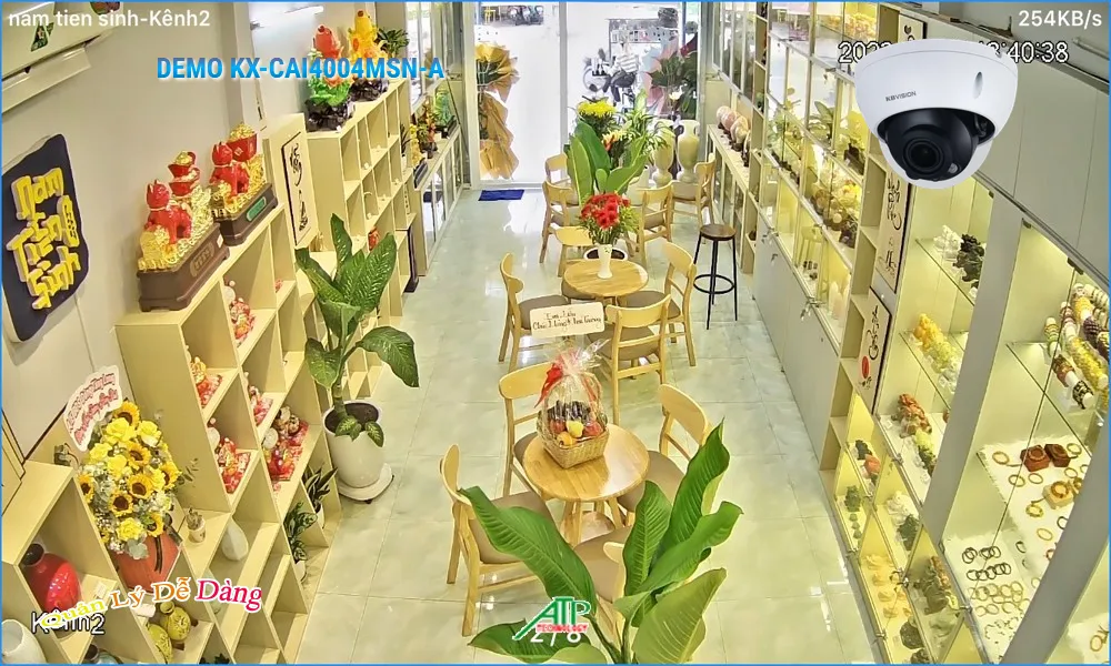 KX-CAi4004MSN-A sắc nét KBvision