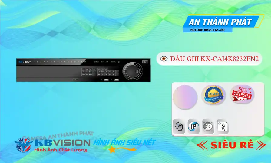 KX-CAi4K8232EN2 sắc nét KBvision KX-CAi4K8232EN2 sắc nét KBvision