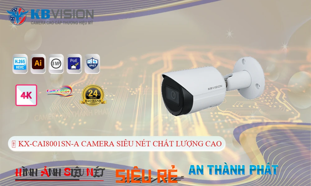 KBvision KX-CAi8001SN-A Sắc Nét