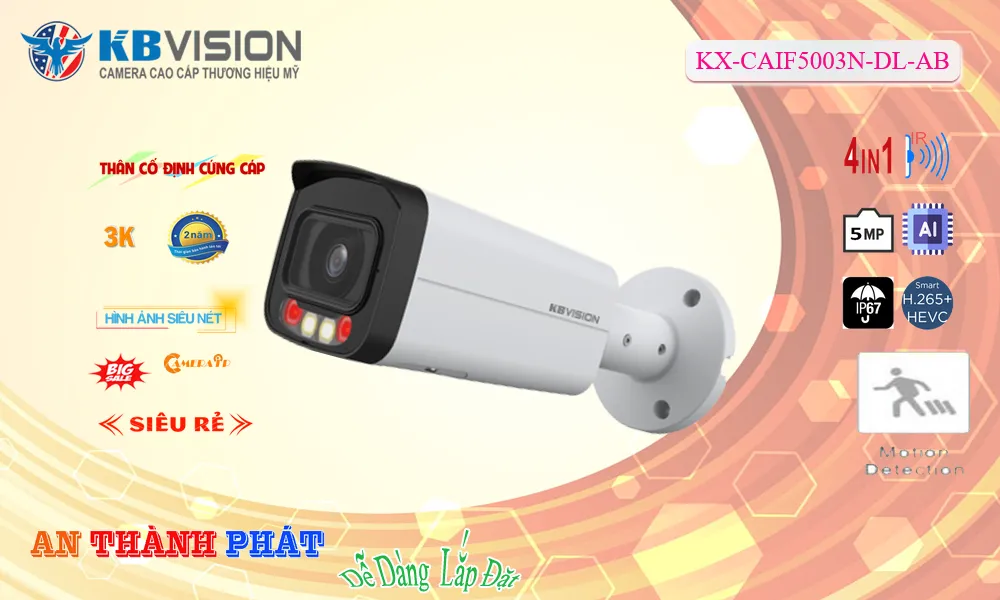 KX-CAiF5003N-DL-AB sắc nét KBvision KX-CAiF5003N-DL-AB sắc nét KBvision