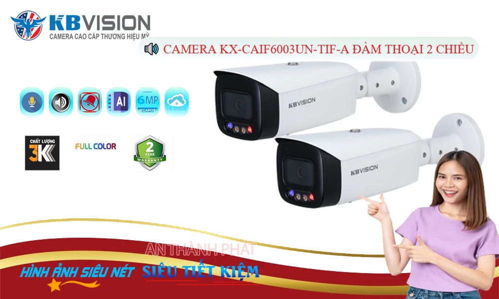 KX-CAiF6003UN-TiF-A Camera KBvision ✨