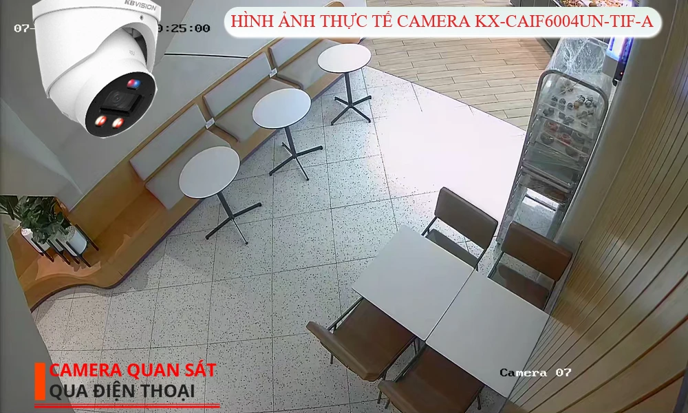Camera Ip POE sắc nét KX-CAiF6004UN-TiF-A Chức Năng Cao Cấp