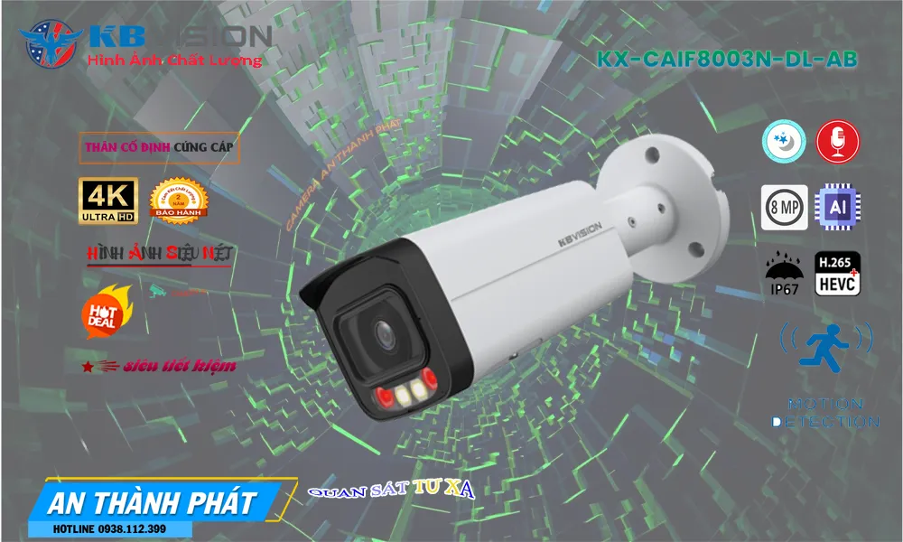 KX-CAiF8003N-DL-AB sắc nét KBvision