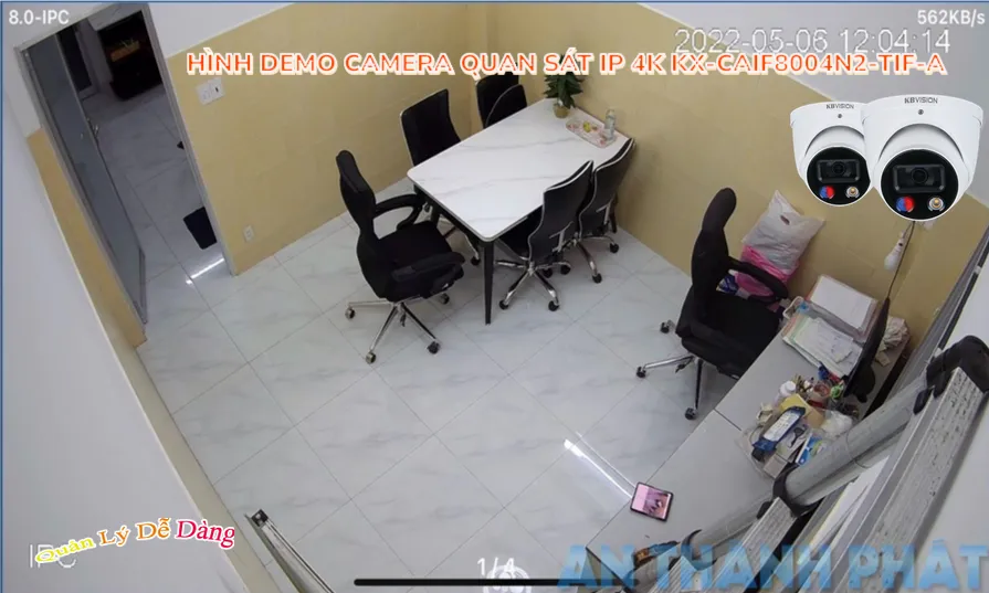 Camera KBvision Chất Lượng KX-CAiF8004N2-TiF-A