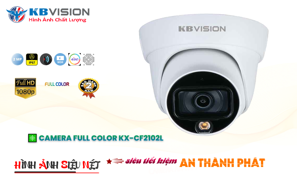 KX-CF2102L Sắc Nét KBvision KX-CF2102L Sắc Nét KBvision