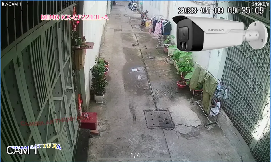 ➠  KX-CF2213L-A sắc nét KBvision