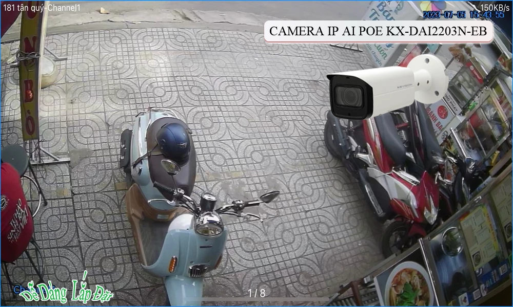 ➠  KX-DAi2203N-EB sắc nét KBvision