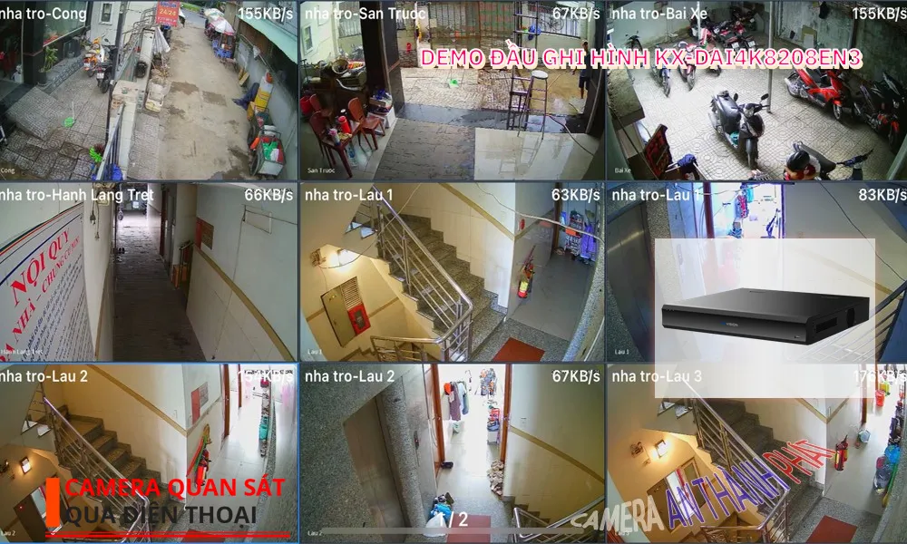 KX-DAi4K8208EN3 sắc nét KBvision ➠