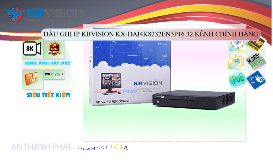 ➠  KX-DAi4K8232EN3P16 sắc nét KBvision