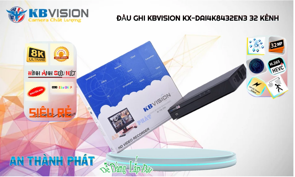 KX-DAi4K8432EN3 sắc nét KBvision KX-DAi4K8432EN3 sắc nét KBvision