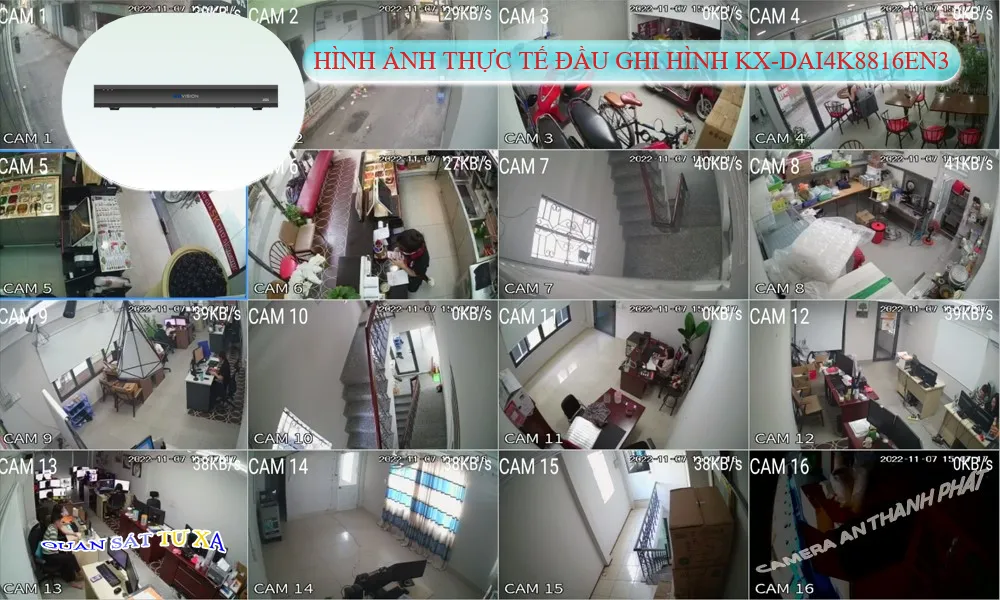 KX-DAi4K8816EN3 sắc nét KBvision ➠