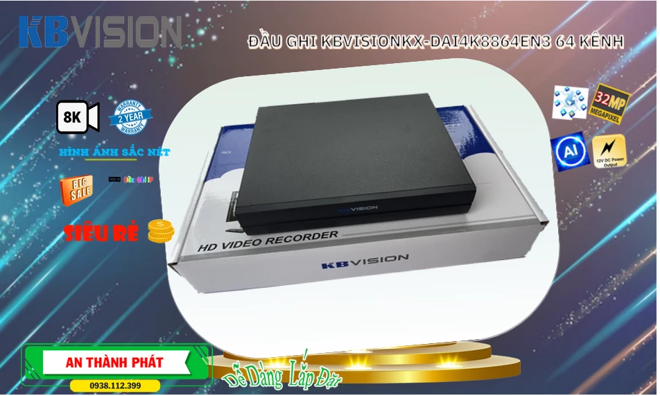 KX-DAi4K8864EN3 sắc nét KBvision ➠ KX-DAi4K8864EN3 sắc nét KBvision ➠