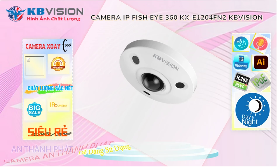 KX-E1204FN2 sắc nét KBvision