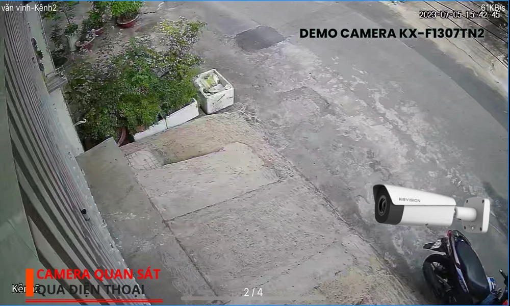 KX-F1307TN2 sắc nét KBvision