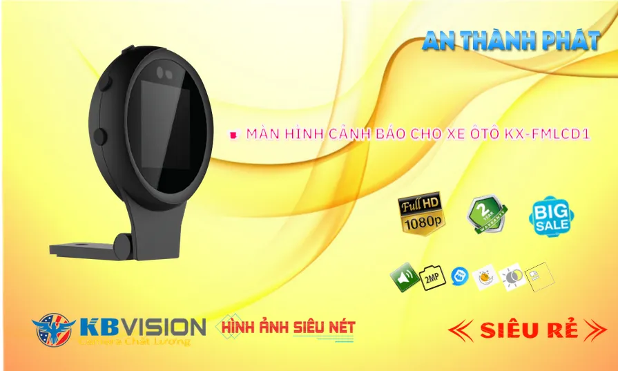 Màn Hình Cảnh Báo Cho Xe Ô Tô KX-FMLCD1 Màn Hình Cảnh Báo Cho Xe Ô Tô KX-FMLCD1