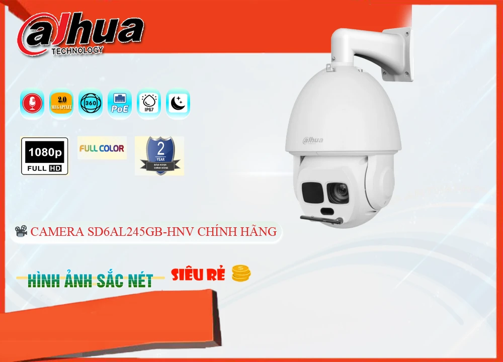 Camera IP PTZ Quay Xoay DH-SD6AL245GB-HNV,Bán giá rẻ DH-SD6AL245GB-HNV,Giá giá sỉ DH-SD6AL245GB-HNV,phân phối DH-SD6AL245GB-HNV,DH-SD6AL245GB-HNV Bán Lỗ,Camera IP POE DAHUA DH-SD6AL245GB-HNV,Camera IP DAHUA DH-SD6AL245GB-HNV,Camera DAHUA DH-SD6AL245GB-HNV,Camera IP DH-SD6AL245GB-HNV