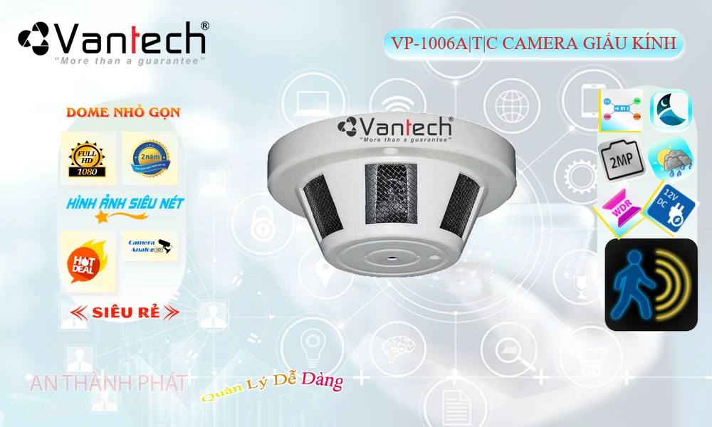 VP-1006A|T|C Camera Công Nghệ HD VanTech VP-1006A|T|C Camera Công Nghệ HD VanTech