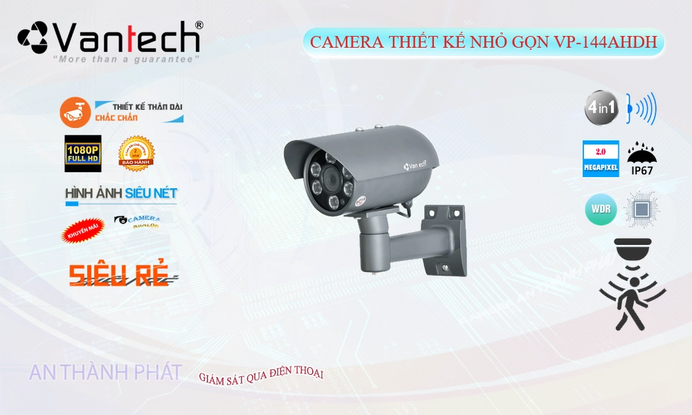✓ Camera HD VP-144AHDH VanTech ✓ Camera HD VP-144AHDH VanTech