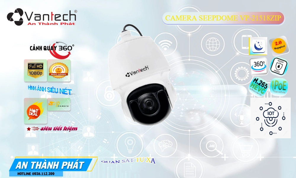 VanTech VP-21518ZIP Sắc Nét