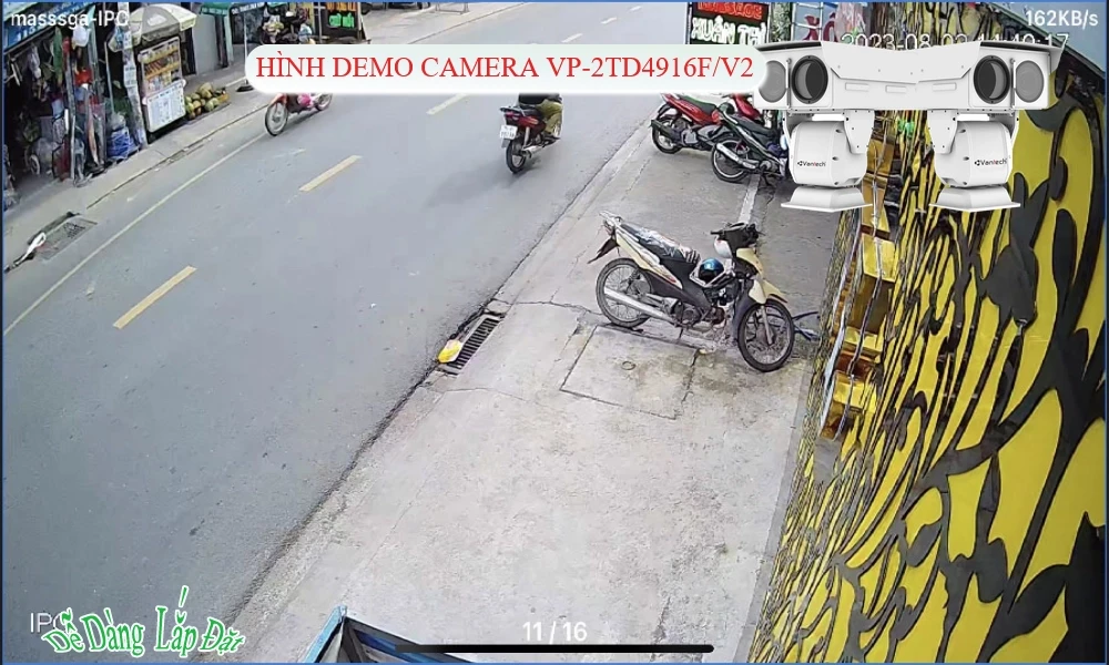 VP-2TD4916F/V2 Camera Công Nghệ IP Thiết kế Đẹp VanTech ✔️