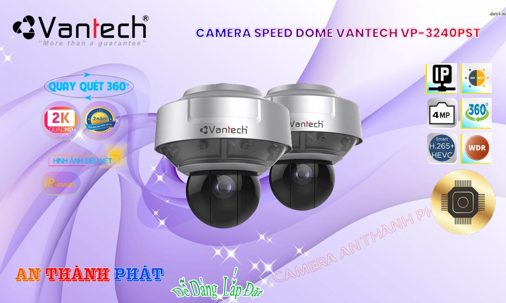 VanTech VP-3240PST Sắc Nét